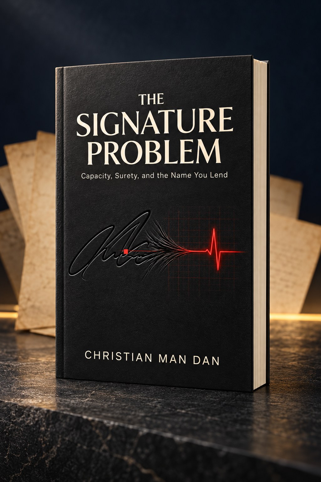 The Signature Problem by Christian Man Dan presented as a book